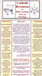 Mobile Screenshot of catholic-resources.net